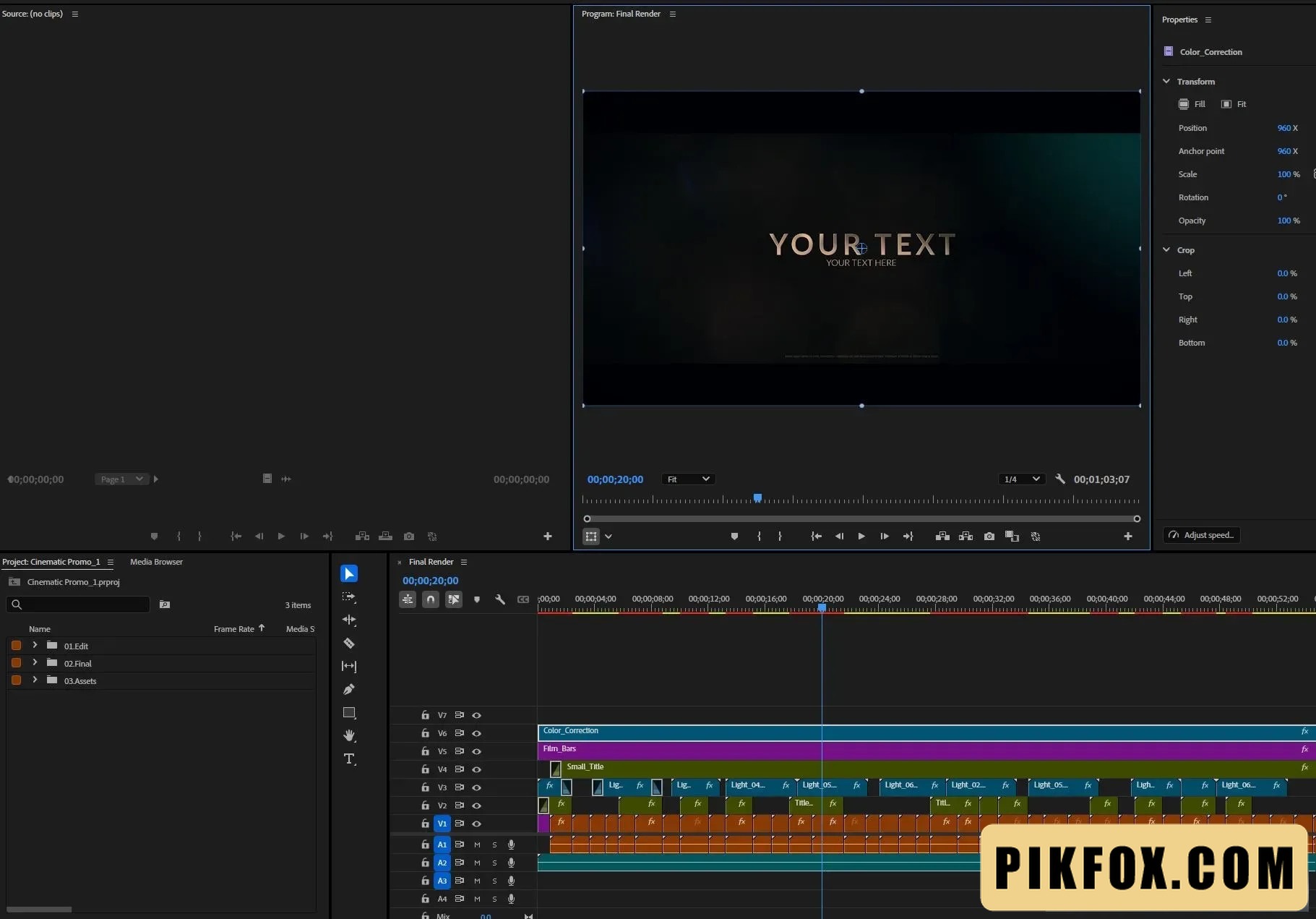 10+ Cinematic Template Premiere Pro