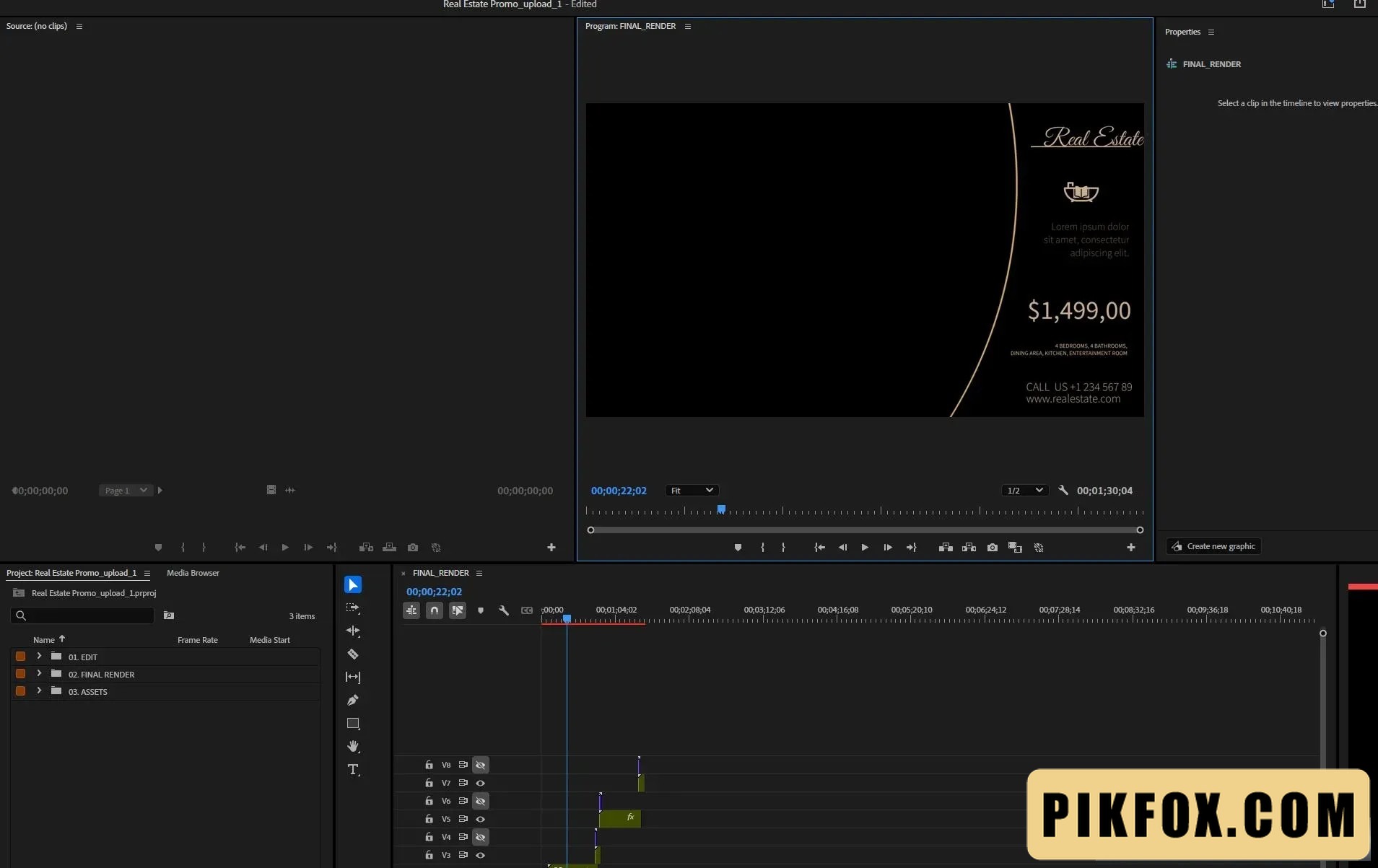 10+ Mẫu bất động sản Premiere Pro