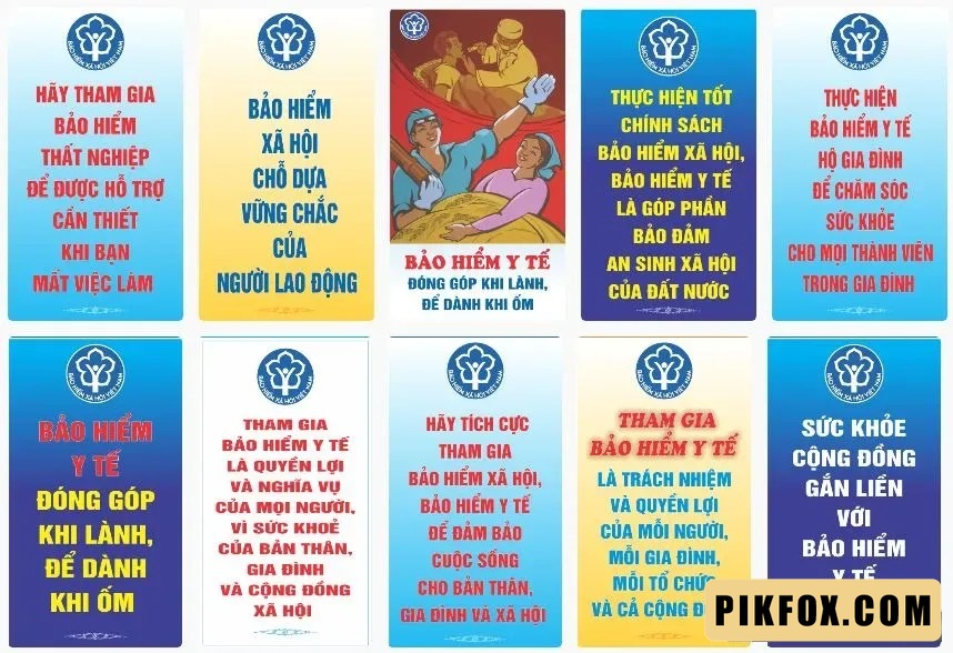 10+ Pano tuyên truyền bảo hiểm y tế