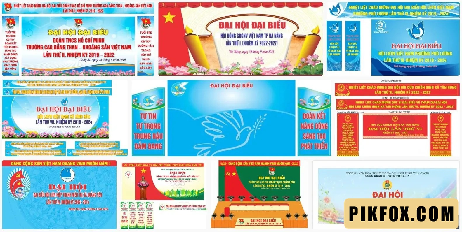10+ Phông nền đại hội đại biểu