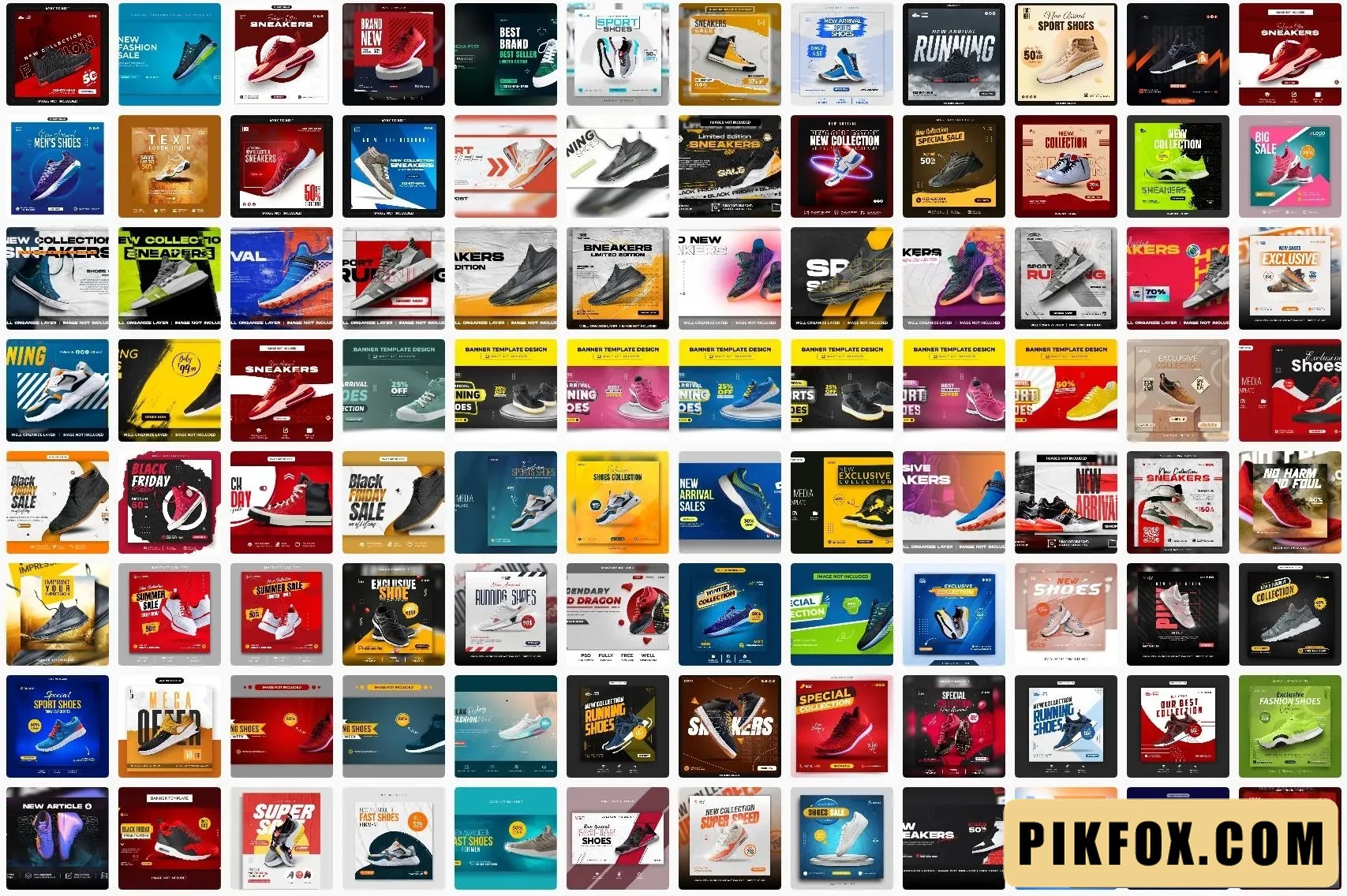 100+ Banner giày thể thao