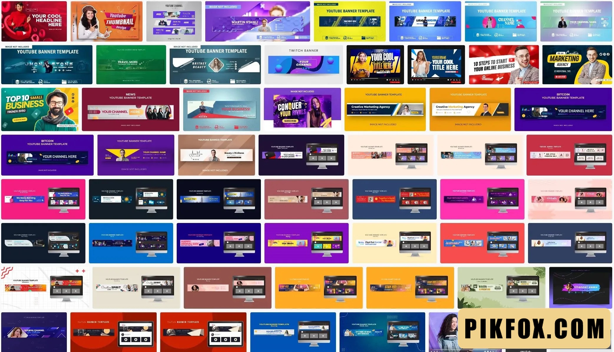 100+ Banner Youtube