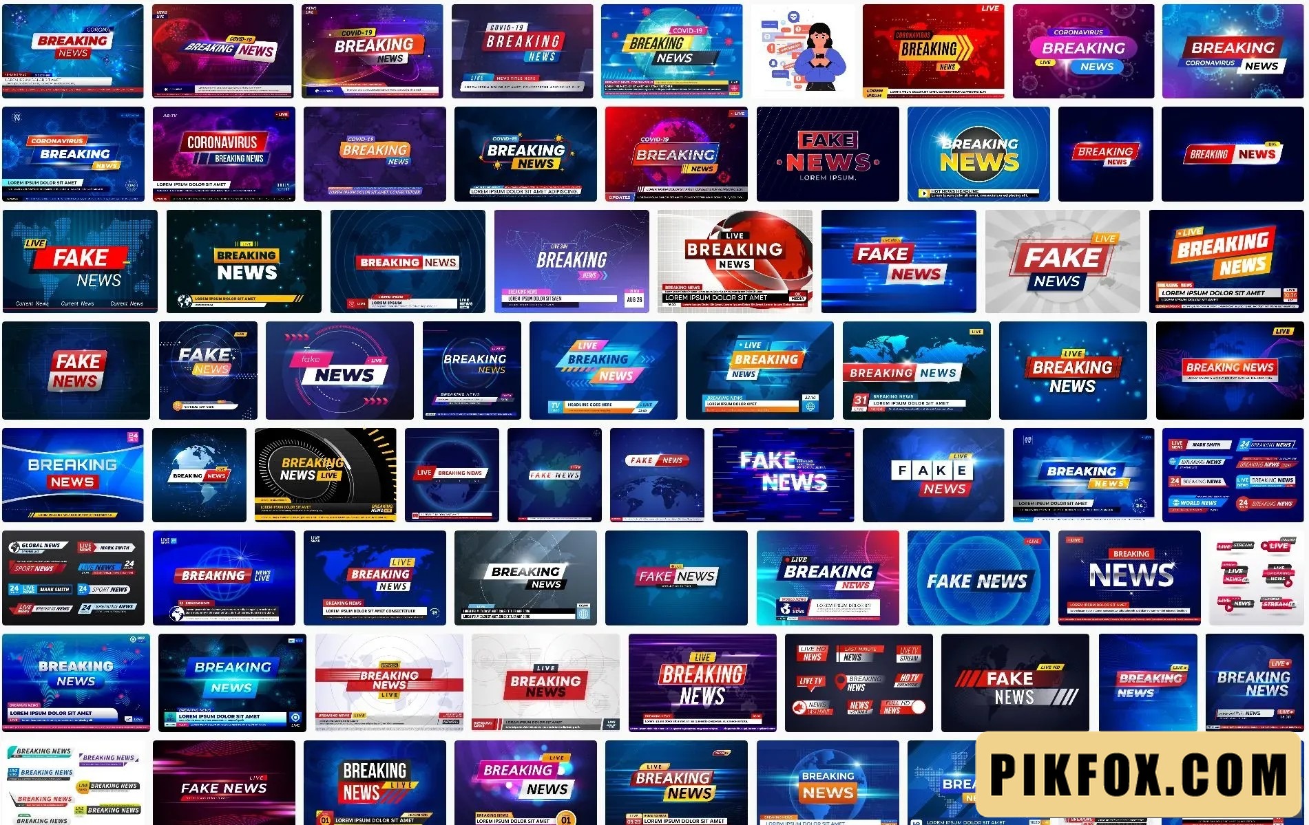 100+ Breaking news banner