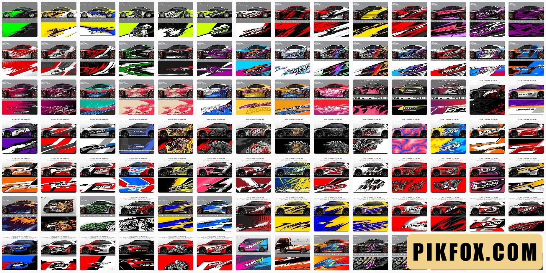 100+ Decal xe oto
