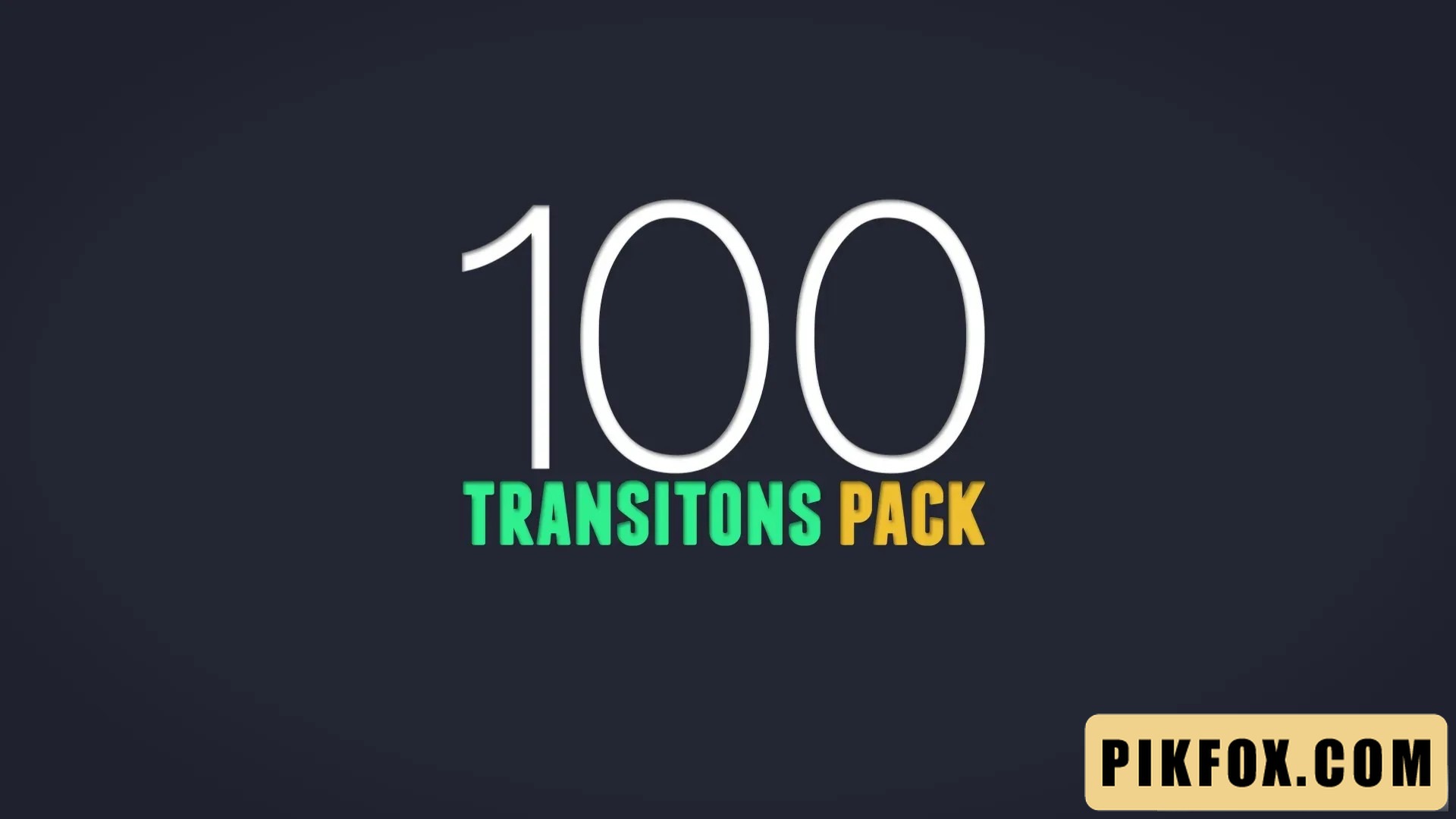 100+ Transitions (4K, 1080p, SFX)