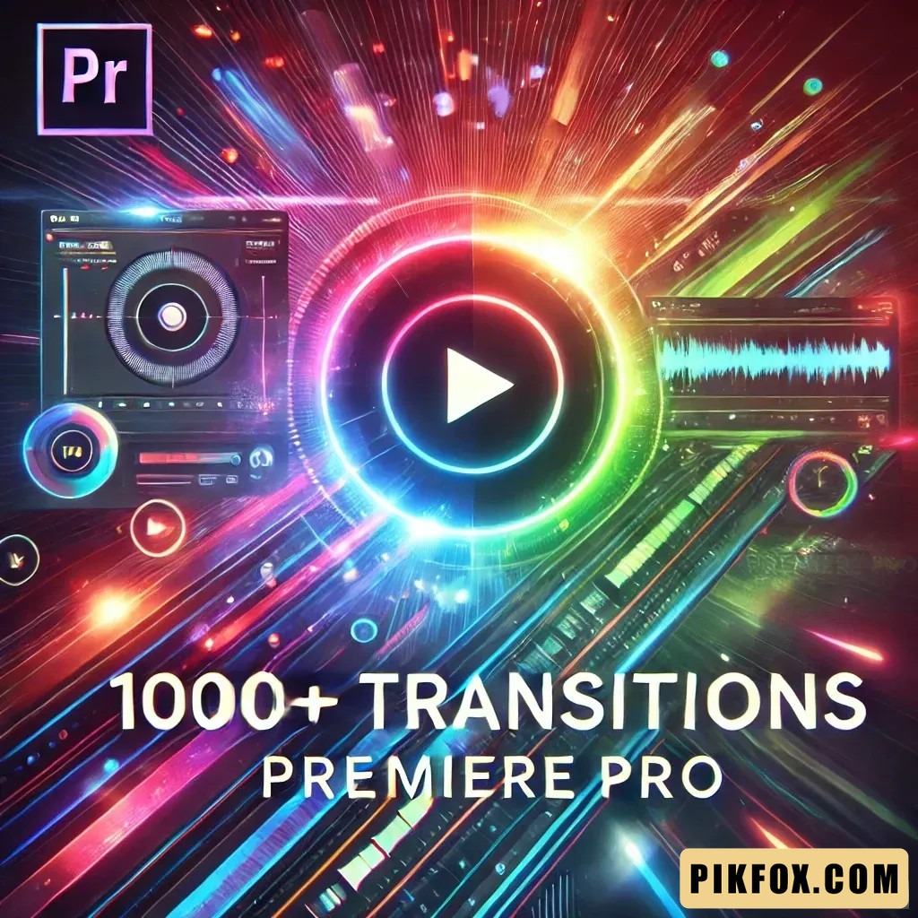 1000+ Transitions Premiere Pro