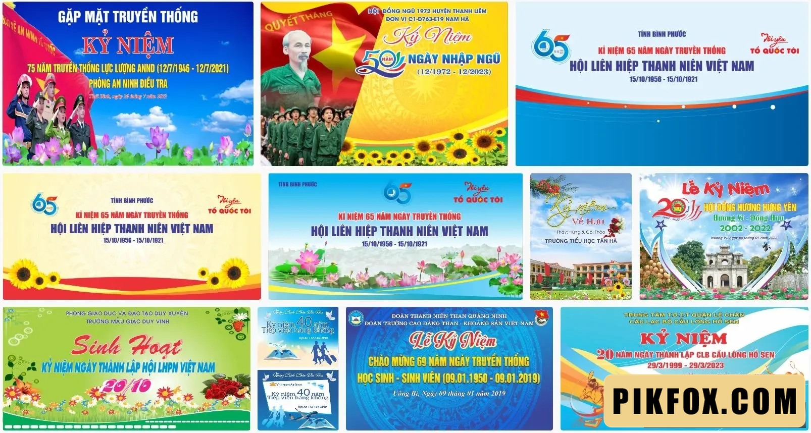 11+ Backdrop kỷ niệm các sự kiện