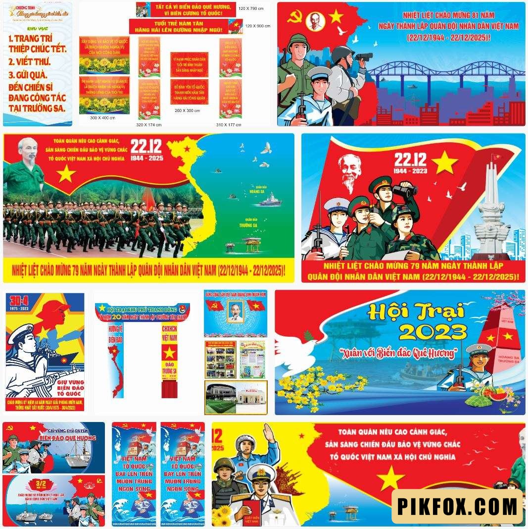11+ Pano tuyên truyền biển đảo