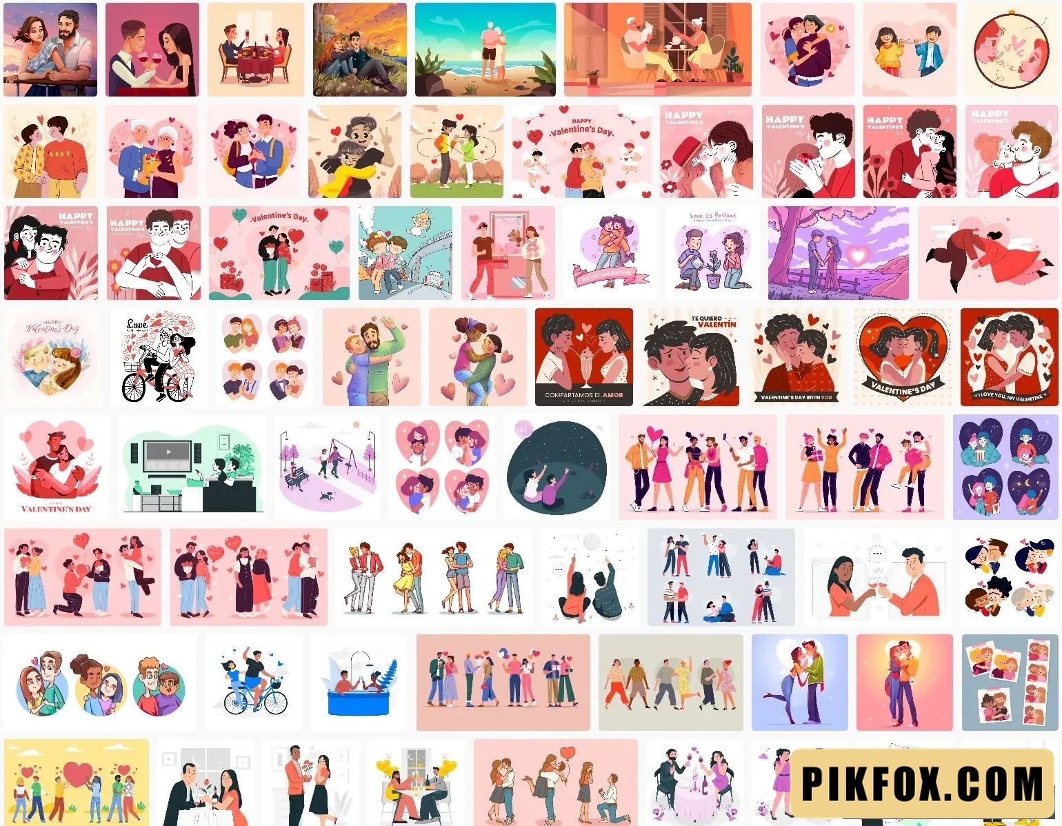 110+ Cặp đôi Valentine