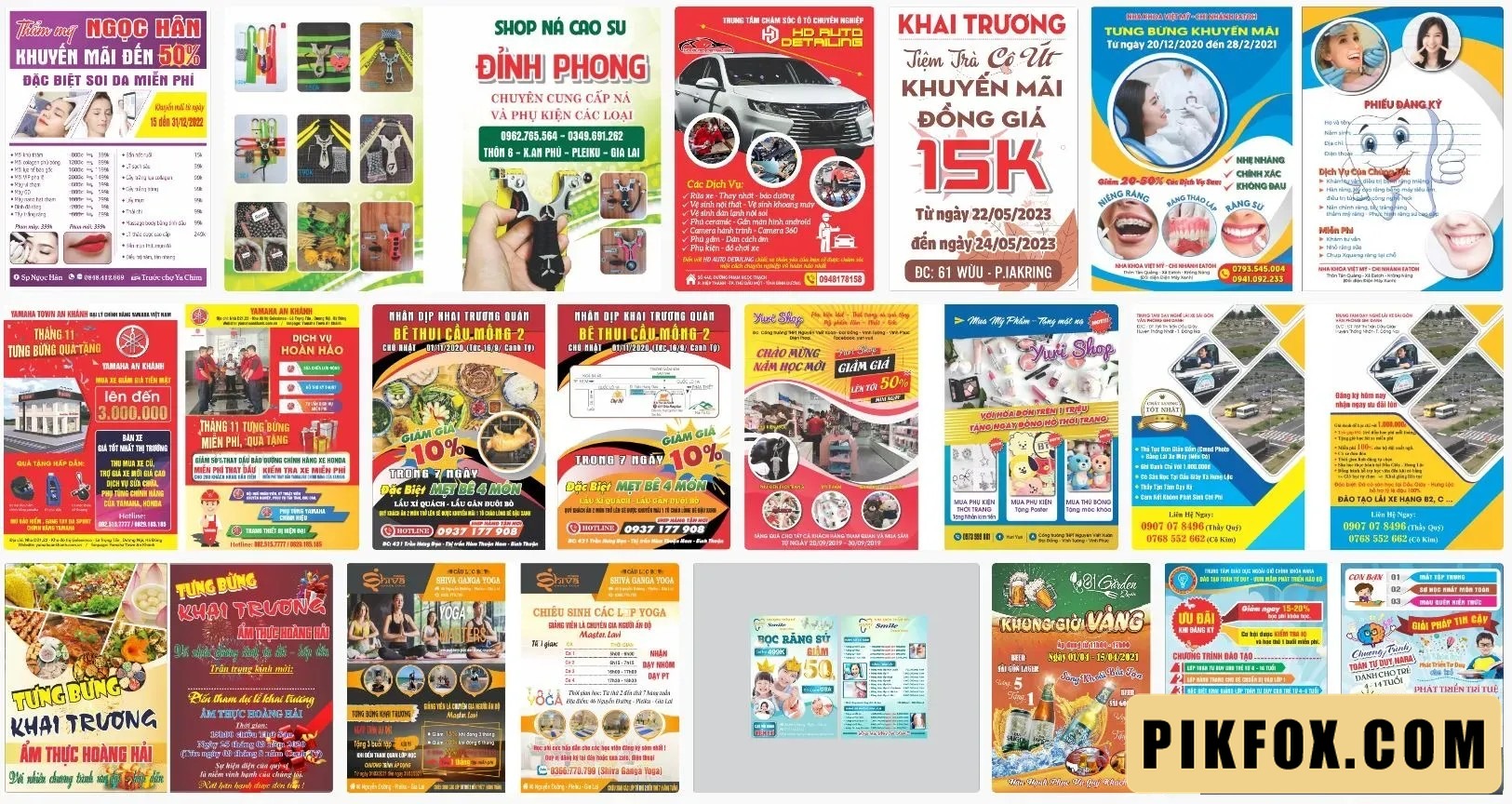 14+ Mẫu tờ rơi