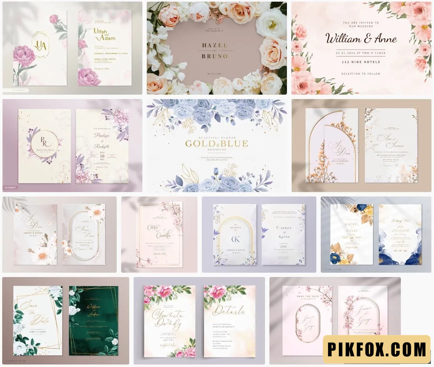 15+ Background wedding psd