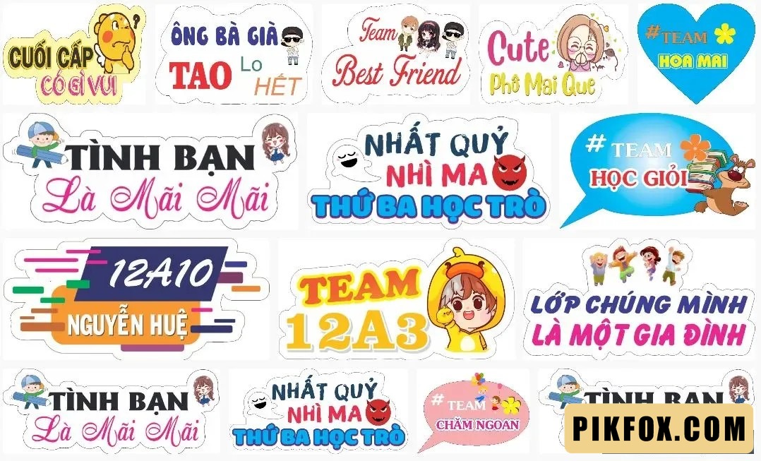 15+ Hashtag trường học