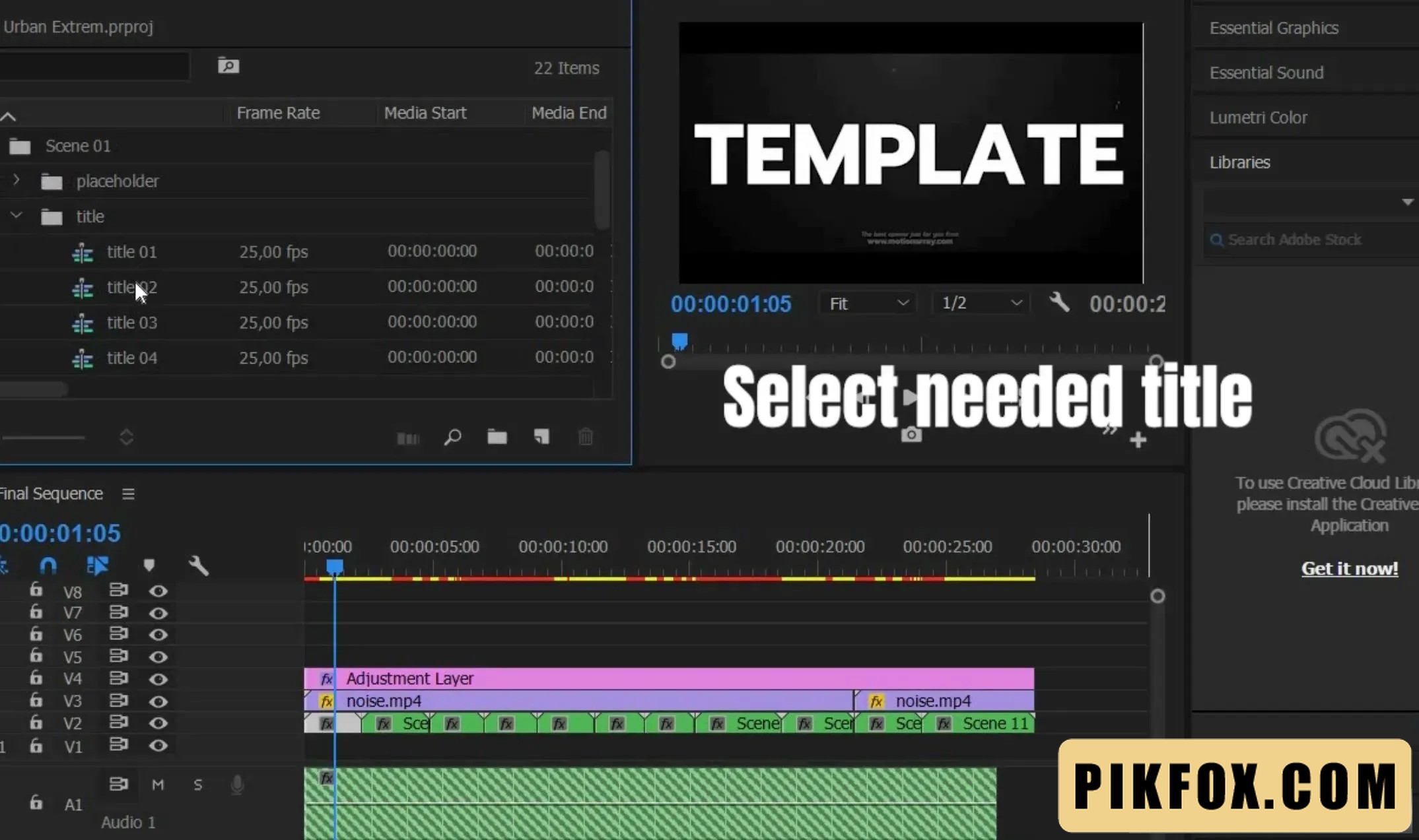 15+ Urban Template Premiere Pro