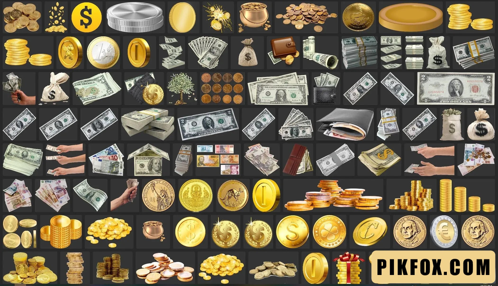 150+ Tiền PNG