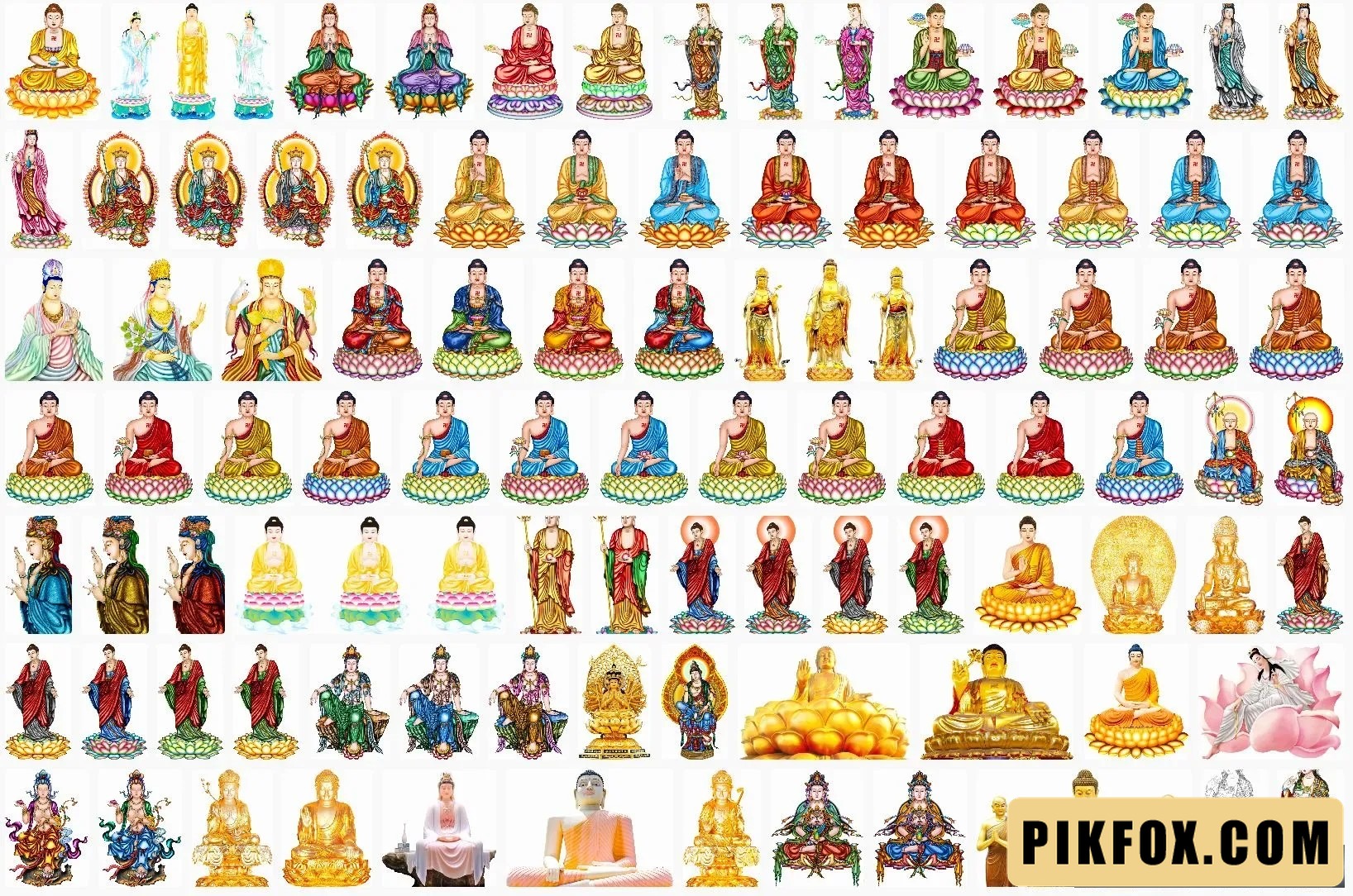 150+ Tranh tượng phật 3D