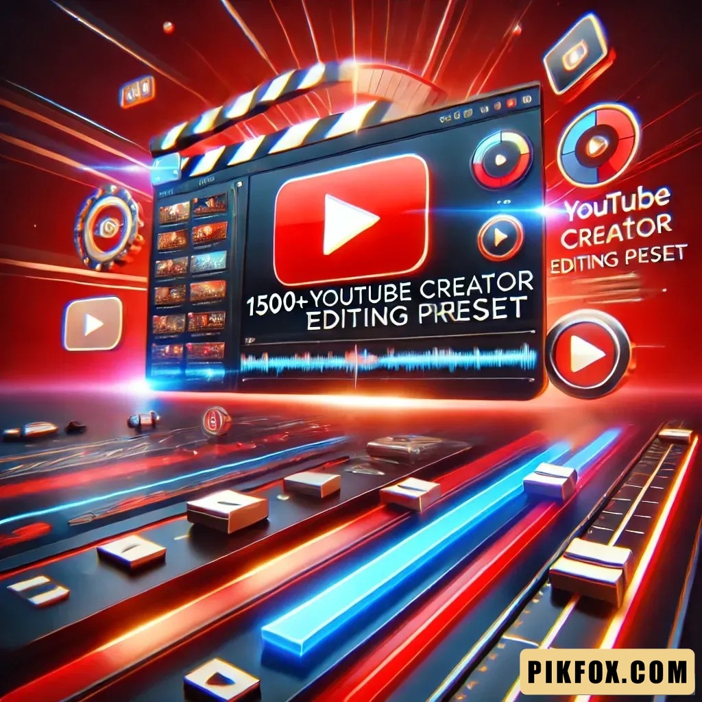 1500+ Youtube Creator Editing Preset