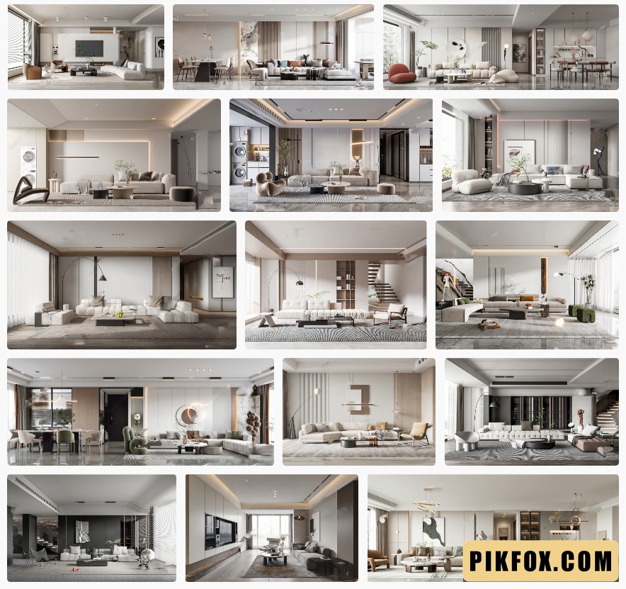 16+ Phòng khách SketchUp