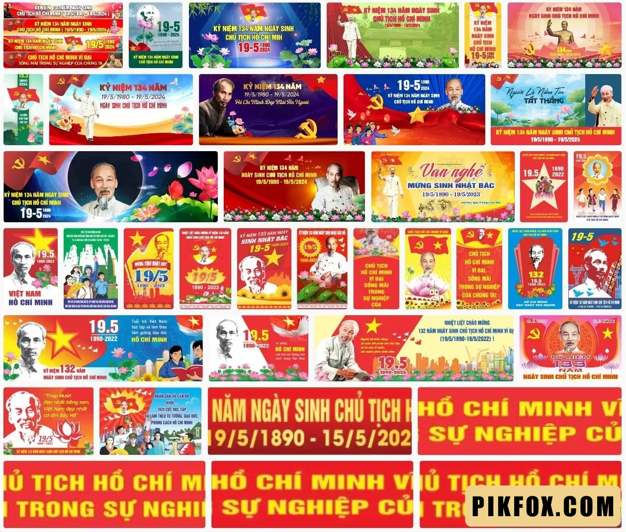 19-5 Ngày sinh chủ tịch Hồ Chí Minh