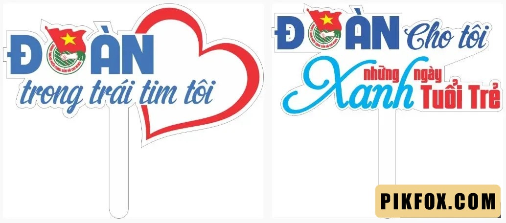 2+ Hashtag cầm tay đại hội Đoàn