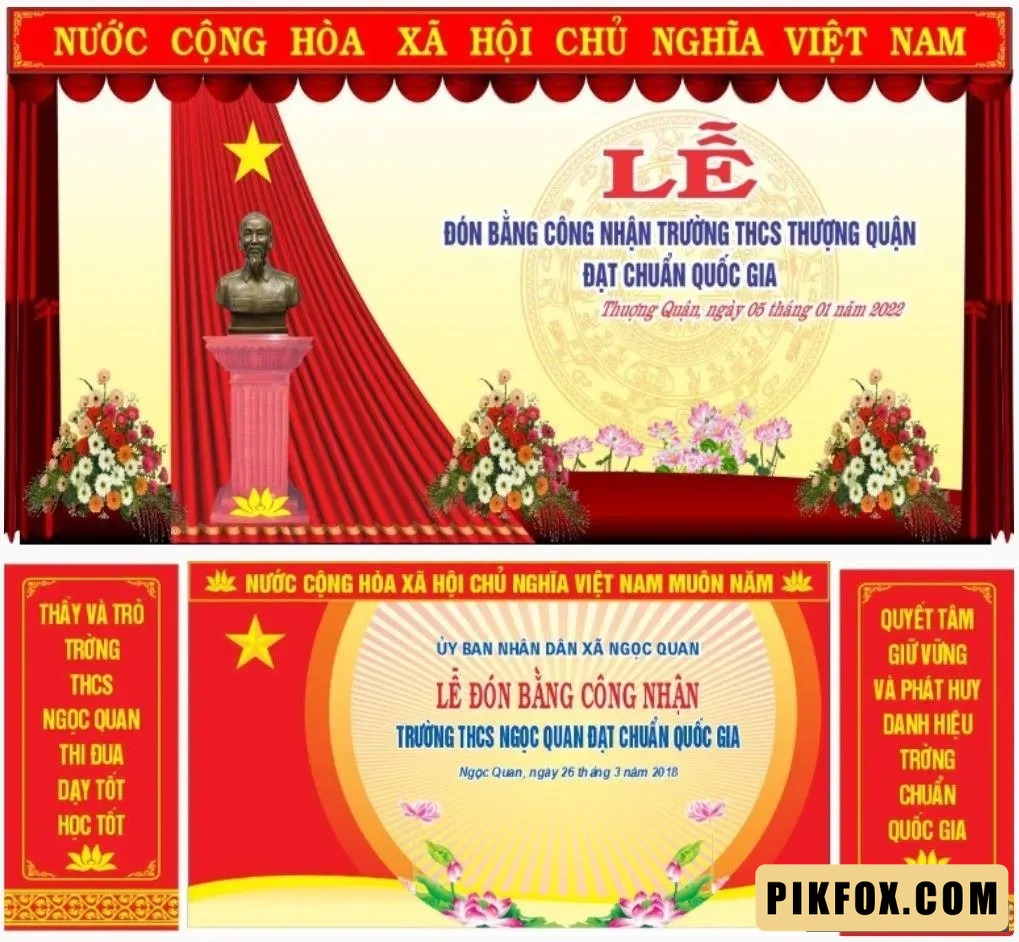 2+ Lễ đón bằng công nhận trường đạt chuẩn quốc gia