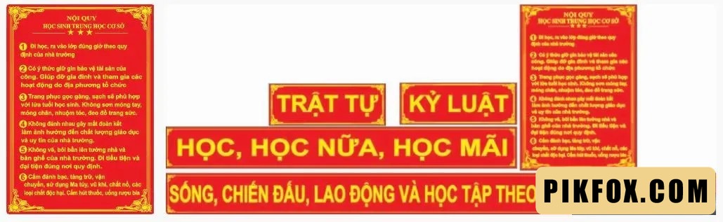2+ Nội quy học sinh THCS