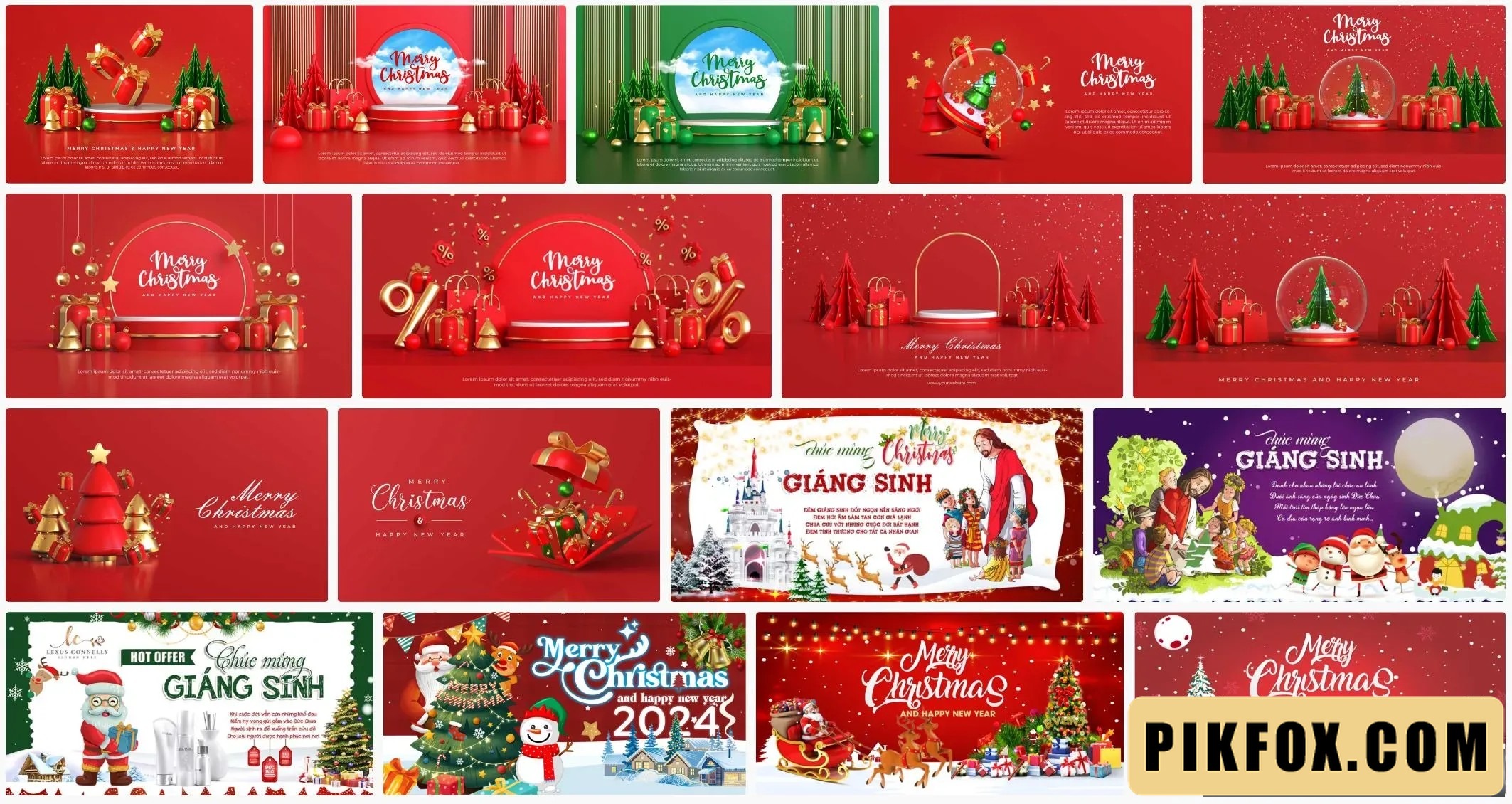 20+ Banner Noel