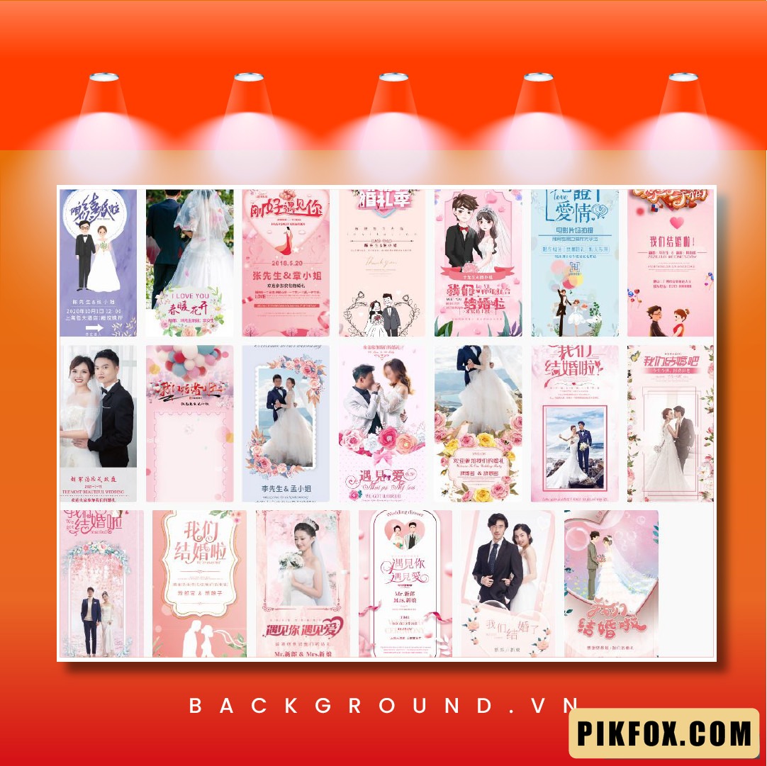 20+ Standee đám cưới