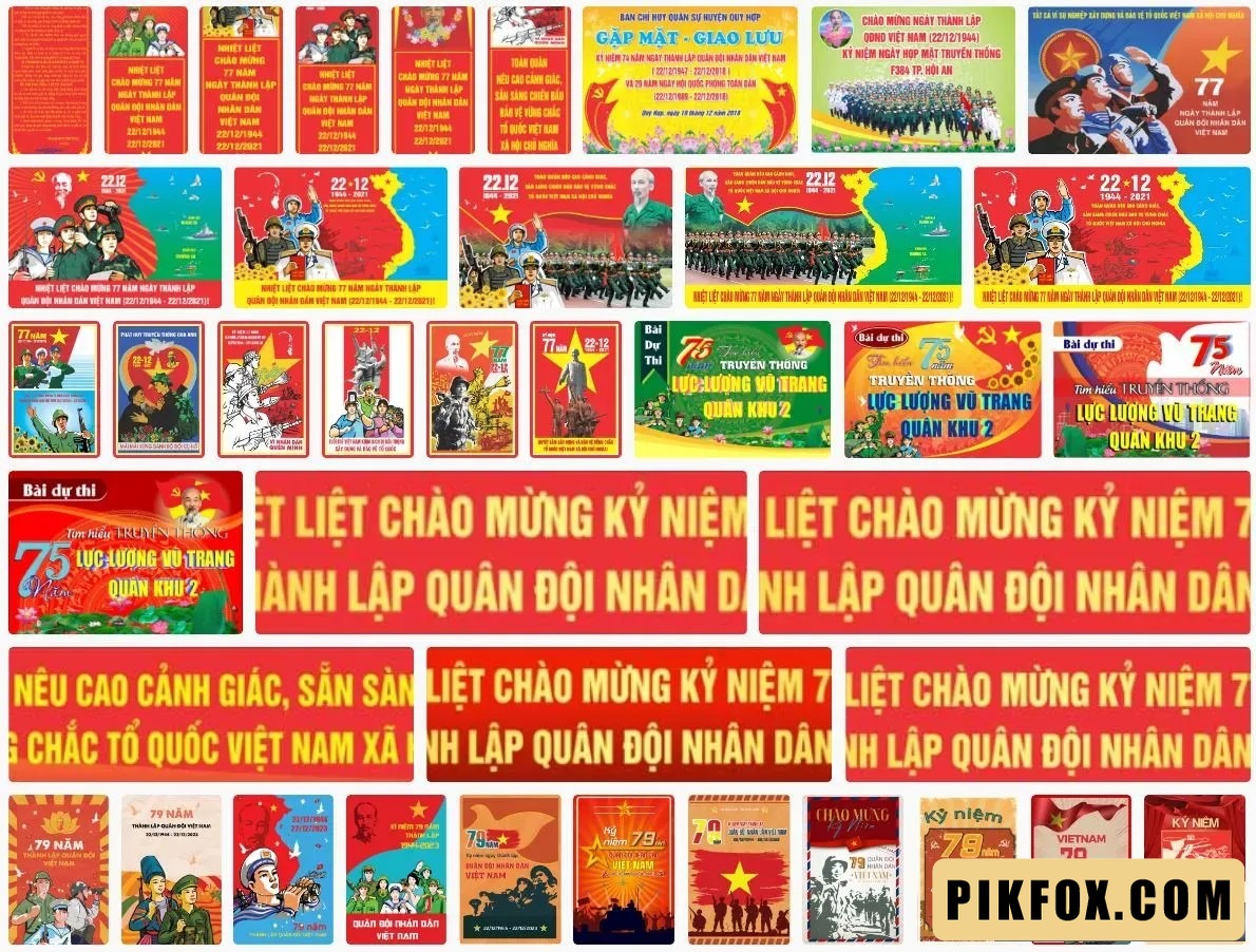 22-12 Ngày thành lập quân đội nhân dân Việt Nam
