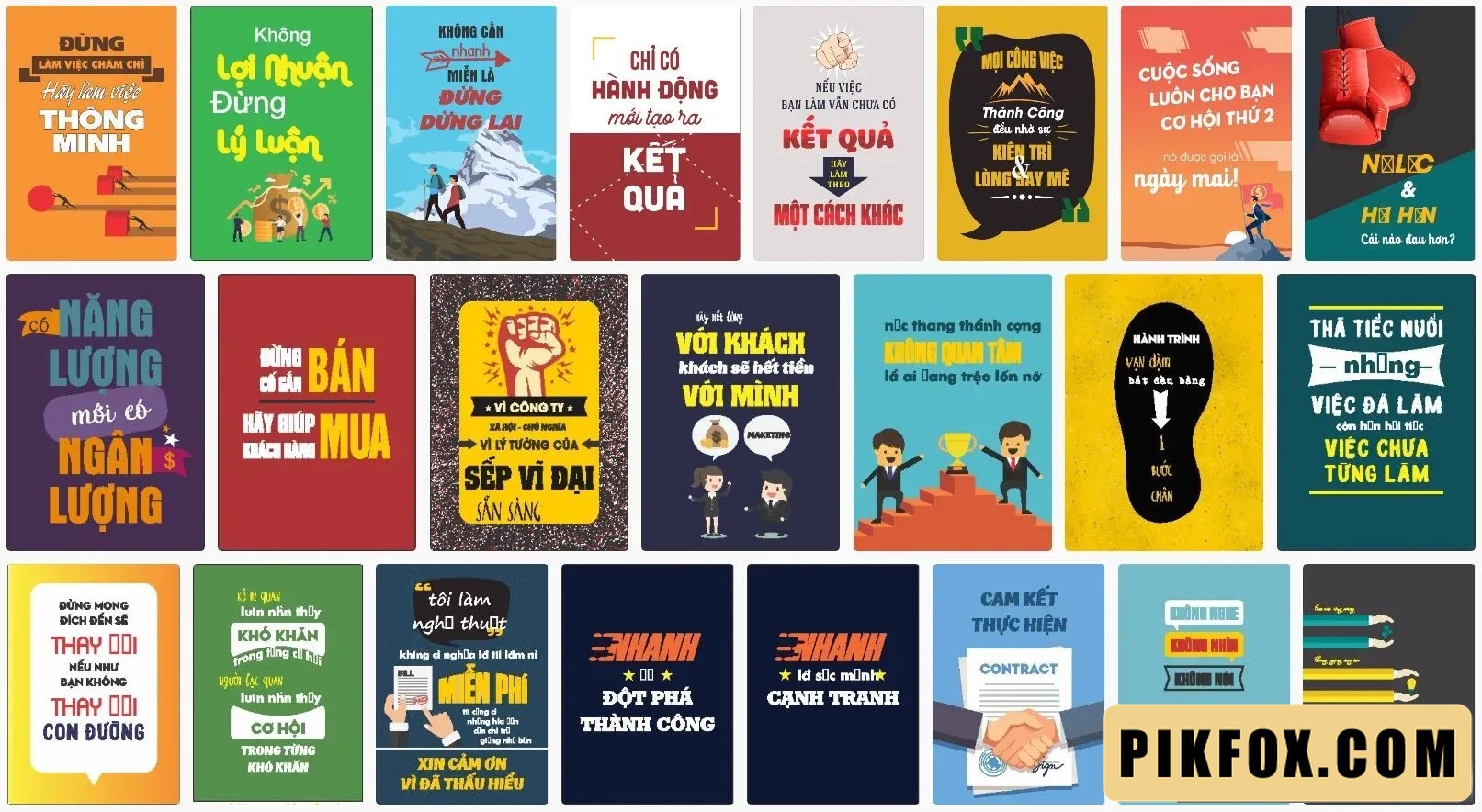 23+ Tranh động lực làm việc