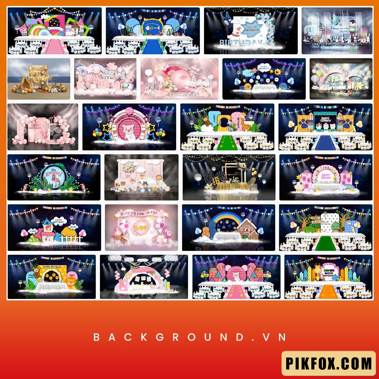 25+ Background sinh nhật