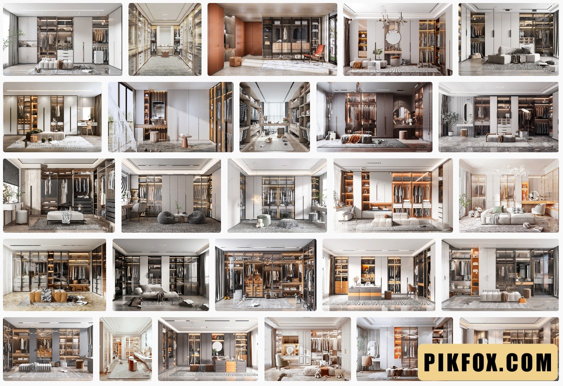 26+ Phòng thay đồ SketchUp
