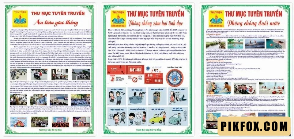 3+ Bảng tuyên truyền THPT