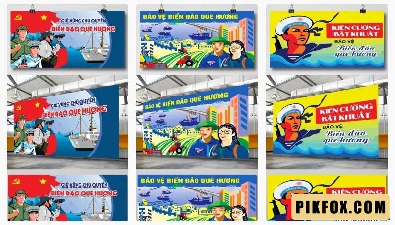 3+ Pano tuyên truyền bảo vệ biển đảo