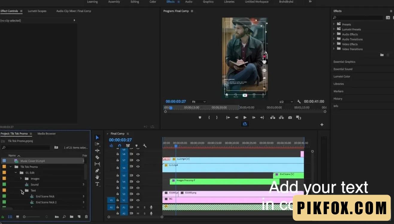3+ Tiktok Template Premiere Pro