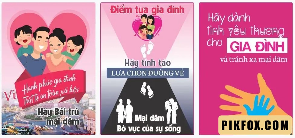 3+ Tranh cổ động phòng chống HIV
