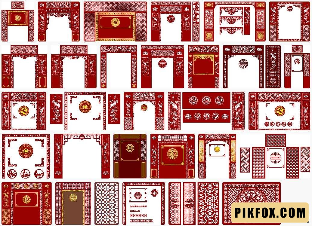 30+ Vách ngăn CNC Phòng Thờ