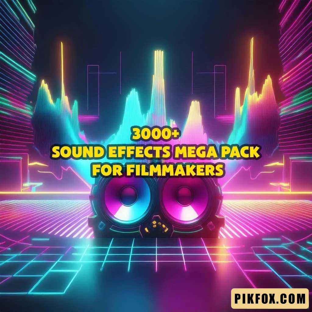 3000+ Sound Effects Mega Pack for Filmmakers