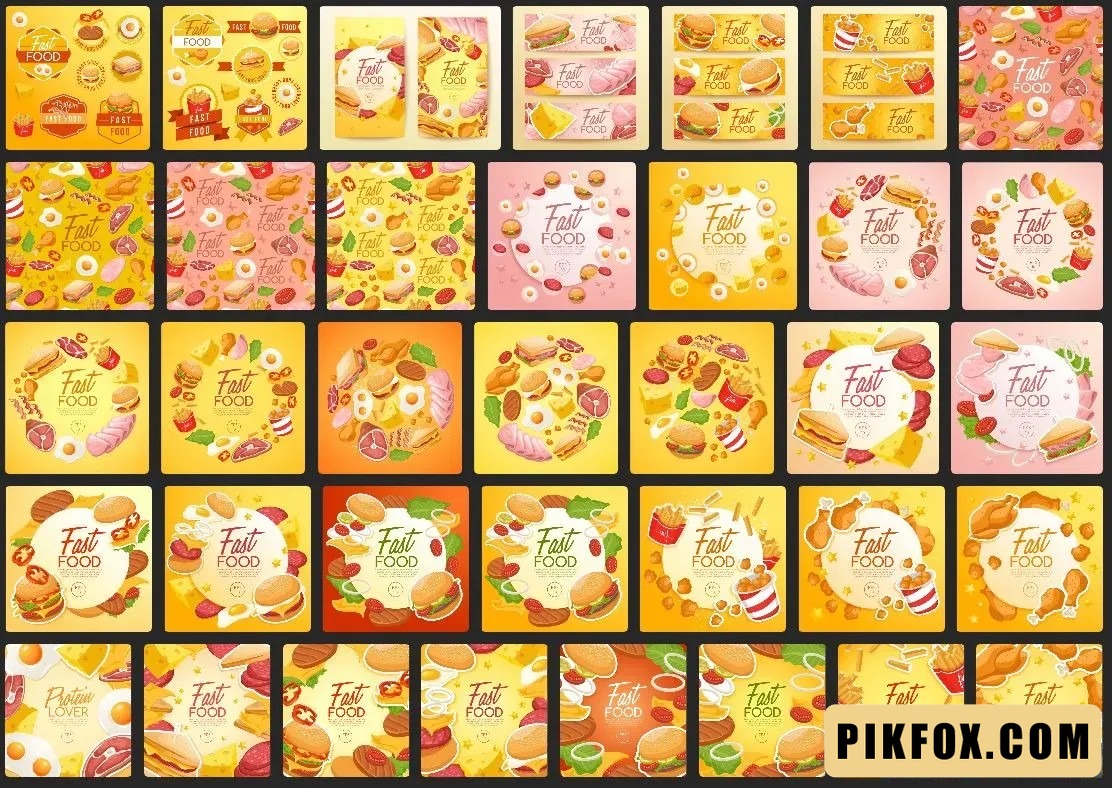 36+ Fast Food PNG