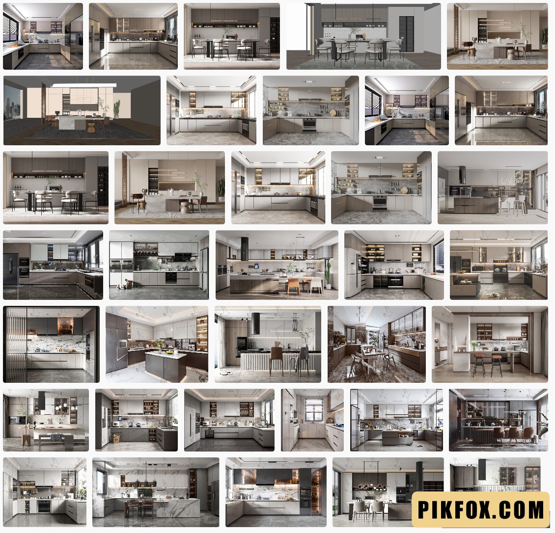 36+ Phòng Bếp SketchUp
