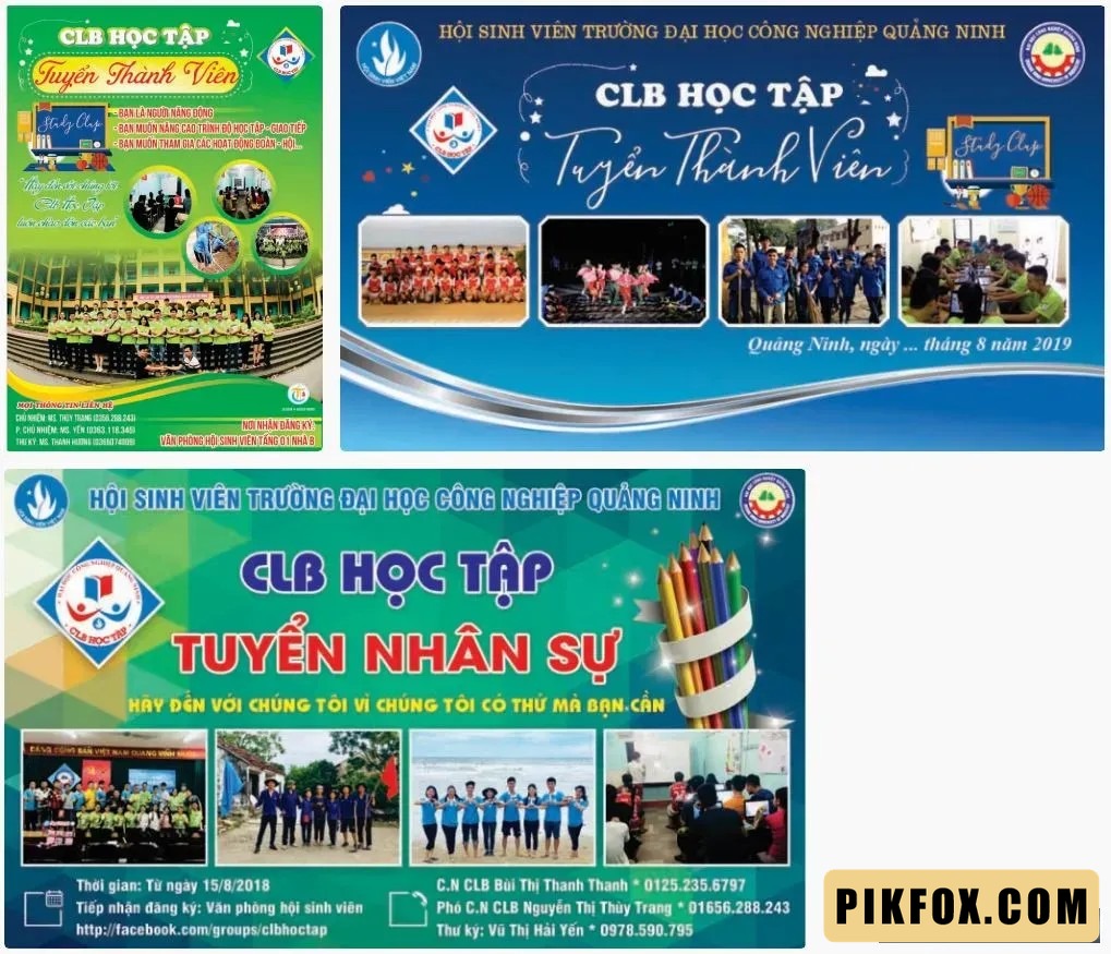 4+ Poster CLB học tập
