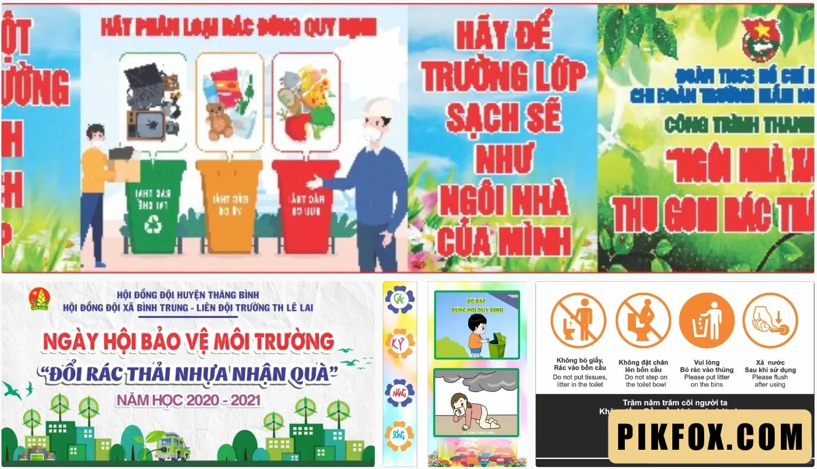 4+ Tranh cổ động bảo vệ môi trường