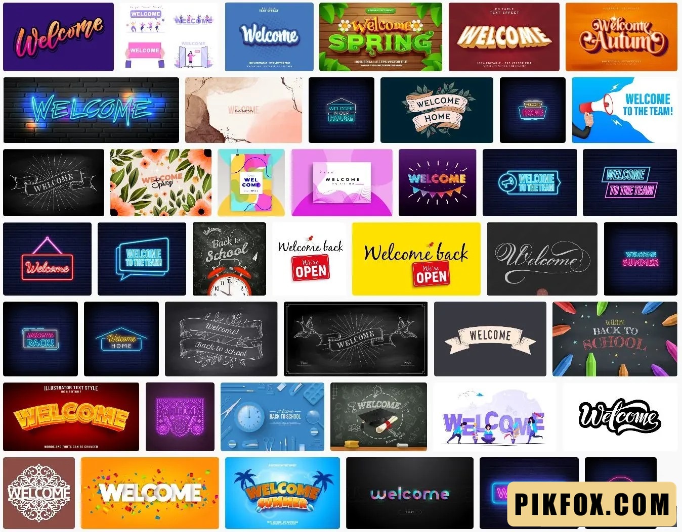 40+ Banner welcome