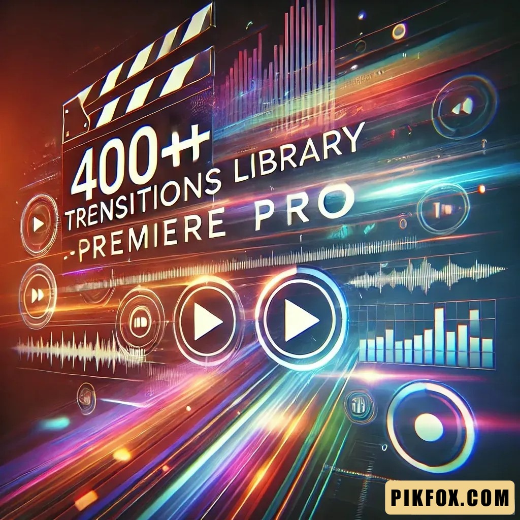4000+ Transitions library - Premiere Pro