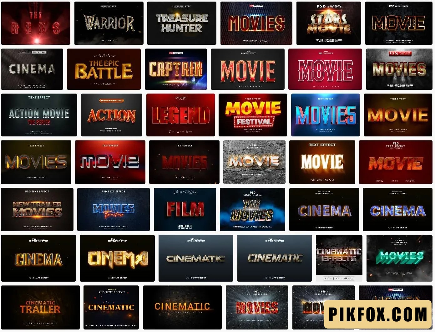 42+ Text Effect Movie