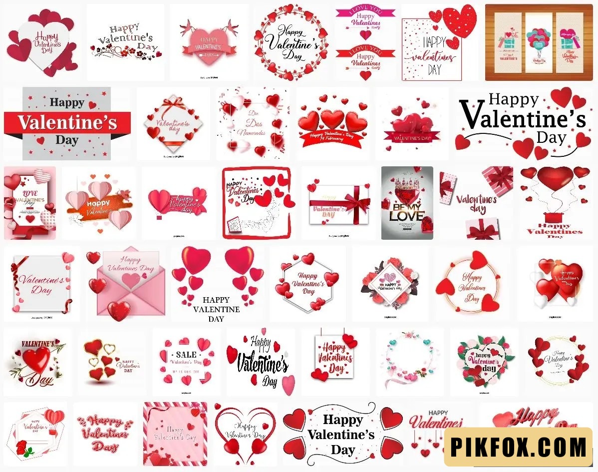43+ Trang trí Valentine