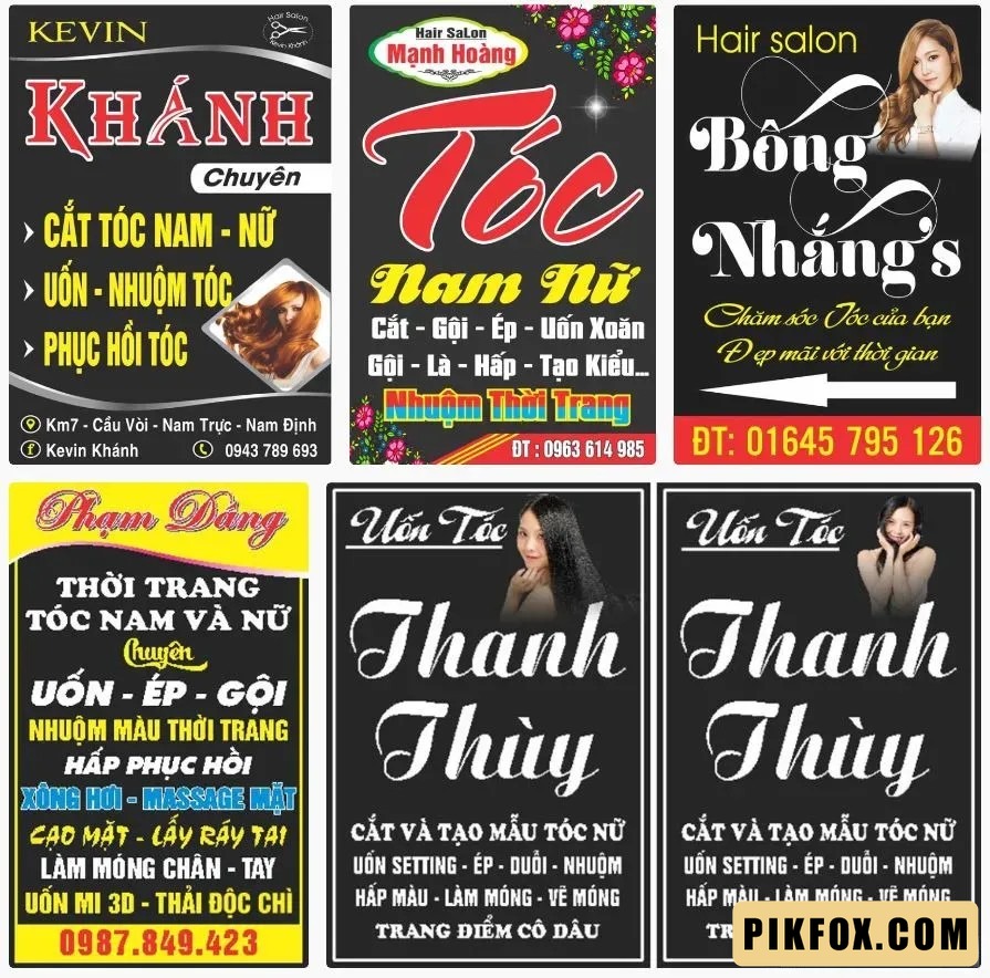5+ Biển vẫy tóc nữ
