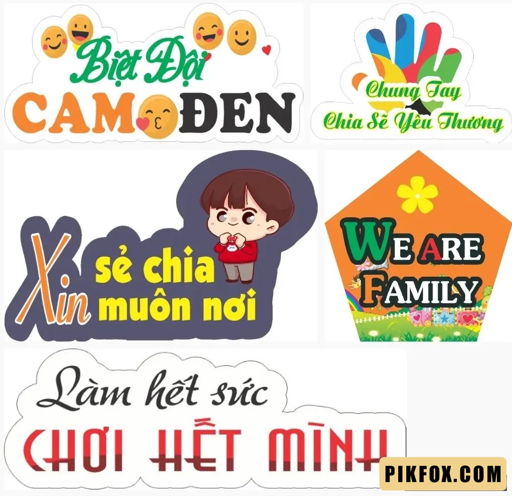 5+ Hashtag cầm tay sự kiện công ty