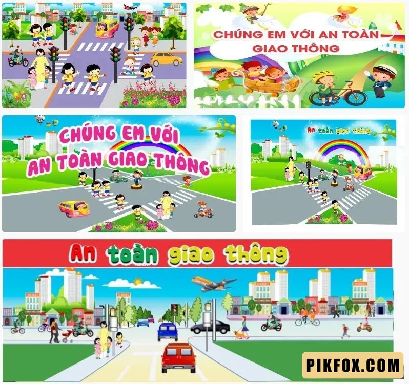 5+ Tuyên truyền an toàn giao thông cho trẻ mầm non