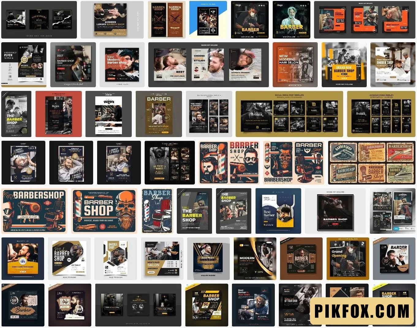 53+ Poster Barber