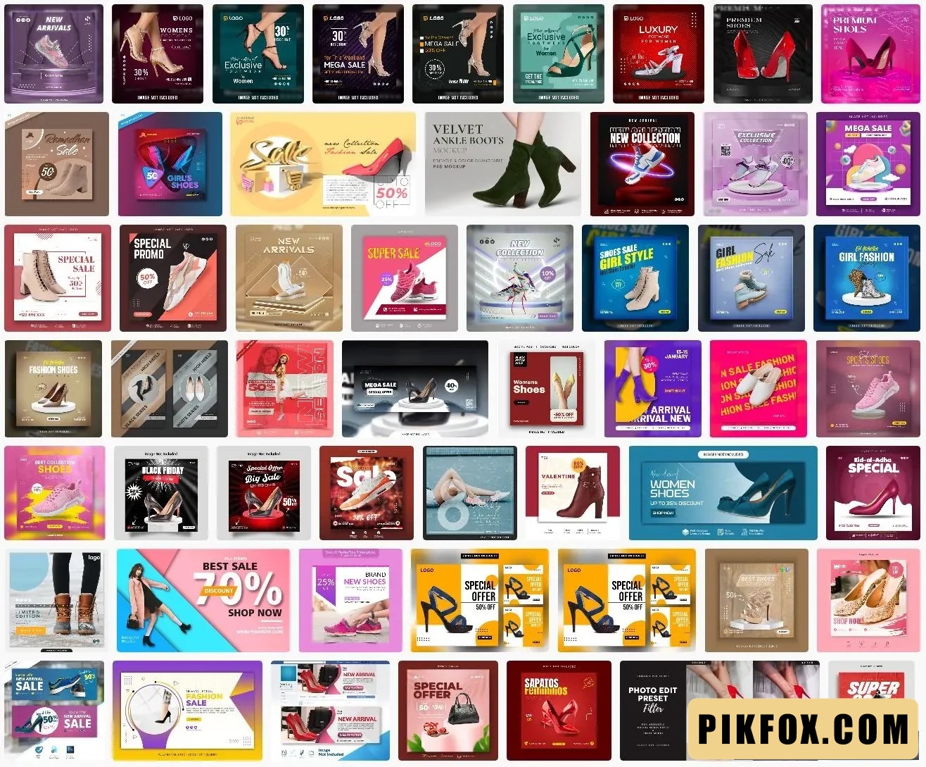 54+ Banner giày nữ